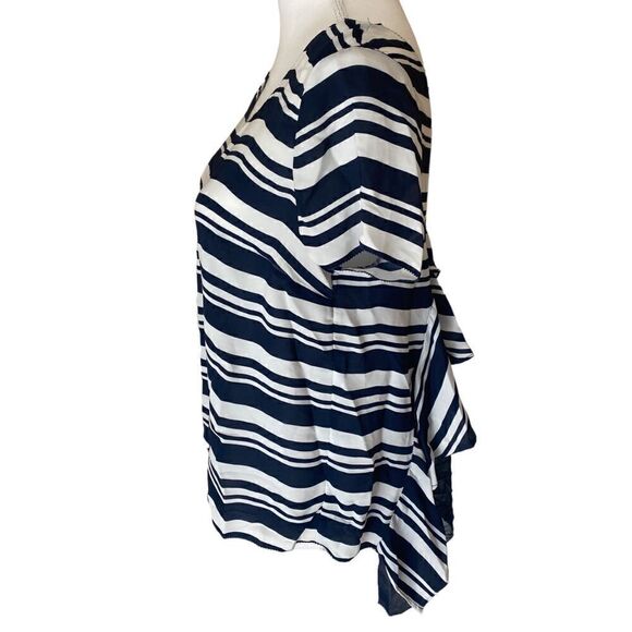 Maeve Athro Stripe Lightweight Blouse Size Medium - Picture 3 of 4